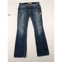 BKE Stella Bootcut Jeans Womens Size 28x33.5 Distressed Denim - £18.27 GBP