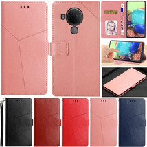 For Nokia C30 C01 Plus G20 X20 G50 5G Leather Flip back Wallet Case Cover - $46.41