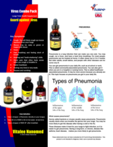 Virus Combo Pack-For Pulmones Bienestar (1 Numonia, 1 MSR Y XP (3 Botellas) image 2