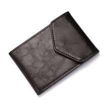 CUIKCA Fashion Wallet Women Men Mini Ultrathin Leather Wallet Slim Wallet Coins  - £24.16 GBP