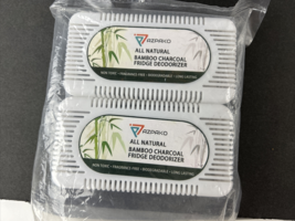 AZPAKO All Natural Bamboo Charcoal Fridge Deodorizer Odor Absorber 2 Pack - $5.81