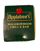 Applebee&#39;s Neighborhood Grill &amp; Bar hot air balloon matchbook Vintage - £3.44 GBP