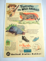 1956 U.S. Keds Ad The Shoes of Champions Featuring Champion and The Cager - $7.99