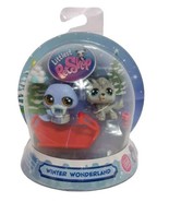 LPS Littlest Pet Shop Winter Wonderland #17 Walrus #20 Wolf Snow Globe W... - €12,70 EUR