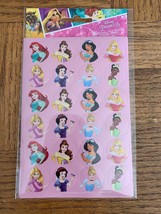 Disney 96 Count (4 sheets) Princess Stickers - £9.40 GBP