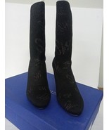 New STUART WEITZMAN Violetta Patterned Sock Boots Shoes, US 6, MSRP $495... - £98.93 GBP