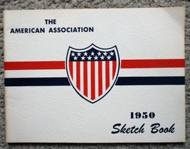 1950 The American Association Sketch Book Minor League Baseball Media Guide - £35.97 GBP