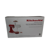 KitchenAid KSMFVSP Fruit and Vegetable Attachment Strainer, Plastic, White - $67.90