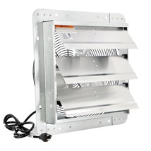 Via Air 14 Inch Shutter Exhaust Fan with Power Cord - $2,933.19 MXN