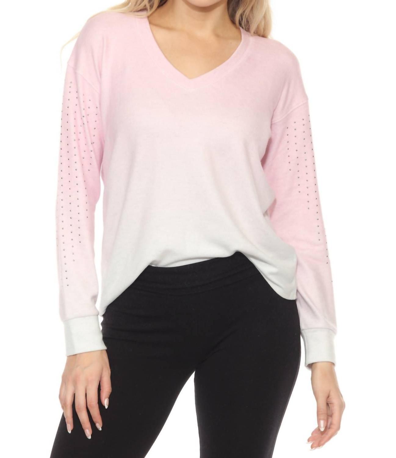 Pj Salvage Women&#39;s Gradient Goodness Top Pastel Pink - $55.00