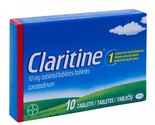 3 PACK Claritin Non Drowsy Indoor Outdoor Allergy 24 Hour Relief 10 Tablets - £30.44 GBP