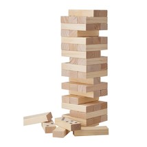 Tumbling Timber Toy 54 Blocks Large Tumble Tower Blocks Game Pine Wood Bag - €91,25 EUR