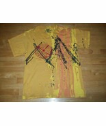 Original Psychedelic Art T-SHIRT by Cosmo  *HAND PAINTED*  SIZE: S - $183.05 MXN