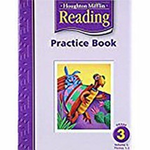 Houghton Mifflin Reading Practice Book Grade 3, Volume 1, Themes 1-3 - $184.53 MXN