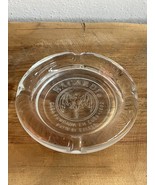 Vintage Mexican Rum Ron Bacardi Glass Ashtray Bar Promo Adv From 90&#39;s - $32.71