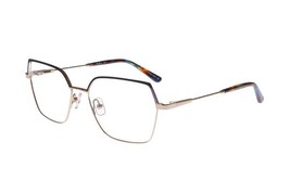 New Mia Rae Eyewear Navy &amp; Gold IVY Eyeglasses 52/16/140 - $79.15