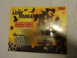 Disney LONE RANGER CONNECT WITH PIECES Puzzle Building Game JOHNNY DEPP ... - $13.00