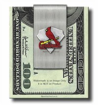 St Louis Cardinals Stainless Steel Money Clip Baseball Sports Saint - Free Ship&#39; - $20.76