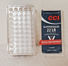 Rare Vintage Cci Suppressor 22LR Special Run Empty Ammo Box Only - £39.11 GBP