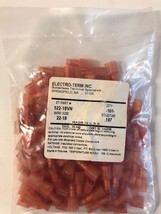200 pack 52218vn Electro Term Inc 22x18 stud 0.187 522-18vn  - $17.37