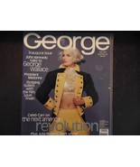 GEORGE Magazine INAUGURAL ISSUE #1 1995 JFK JOHN KENNEDY JR Cindy Crawford - $102.13 CAD