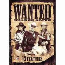 13feat Dvd Bonanza,Outlaw,Lucky Texan,Angel &amp; Badman,Blue Steel,Texas Train - £19.42 GBP