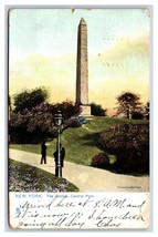 Central Park Obelisk Monument New York CIty NY NYC Raphael Tuck UDB Postcard W9 - £3.12 GBP