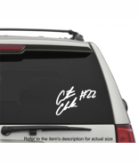 Caitlin Clark 6&quot; Decal Signature Vinyl Car Truck Window Sticker Vehicle ... - $6.40