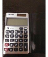 Casio SL-310SV 10 Digit LCD Display Sloar Powered Standard Function Calc... - $5.89