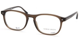 New Giorgio Armani Ar 7003 5005 Brown Eyeglasses Frame 50-18-140mm B40mm Italy - £116.71 GBP