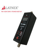 LATNEX PM-100W 125-525 MHz Mini Digital VHF/UHF Power Meter &amp; SWR Meter - £31.96 GBP