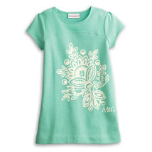 American Girl Tropical Bloom Tunic T Shirt Size M 10/12 - $16.19