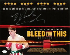 Miles Teller Autographed 11x14 Photo JSA COA Bleed For This Vinny Paz Signed - £88.84 GBP