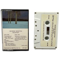 George Winston December Contemporary Classical Holiday Cassette Windham Hill - £9.38 GBP