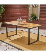 KYSTON 70cm Dining Table: Modern &amp; Stylish - $266.99