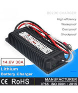 DC 10V-36V 12V 24V to DC 14.6V 29.2V 43.8V Lifepo4 Battery  RVS E-scooter - $115.82