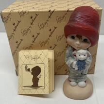 VTG Muffin 1983 Hallmark Figurine "HOORAY FOR YOU!” Little Gallery By Ha... - $14.84