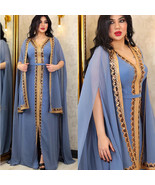 SALE New Moroccan Dubai Kaftans Farasha Abaya Dress Very Fancy Long Gown - €60,34 EUR