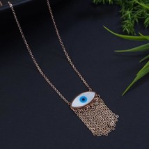 Bulky Eye Chain Necklace - $44.00