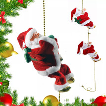 Electric Santa Claus Climbing Ladder Plastic - £16.89 GBP+