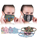 Reusable Face Cover Stretch Washable Protection Mask Variety Pack of OVE... - $67.68 CAD
