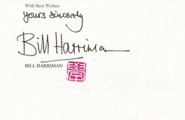 Bill harriman the antiques roadshow hand signed autograph 112889 p thumb200