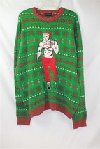 NWT Blizzard Bay Ugly Christmas Sweater Mens XXL Jolly Christmas Body - £29.84 GBP
