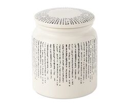 Thyme &amp; Table ~ 16.2 Ounce ~ Ceramic Canister ~ Sealed Lid ~ RILEY PATTERN - $30.00