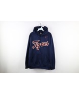 Nike Therma Fit Mens Medium Spell Out Script Detroit Tigers Baseball Hoo... - $58.99 CAD