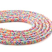 4-5mm Flat Round Polymer Clay Beads Mix - £1.32 GBP+
