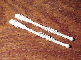 2 Steve&#39;s Gay 90&#39;s Restaurant Plastic Swizzle Sticks from Tacoma, Washington, WA - £7.82 GBP