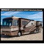 MONACO RV Motorhome Service Manual -520pg for Dynasty Monarch Knight Ope... - $25.73