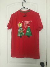 Seven Oaks Christmas Holiday Men&#39;s Print T-Shirt Funny Humor Slang Size ... - £26.44 GBP