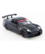 5.25 inch 1993 Mazda RX-7 1/32 Scale Diecast Metal Model by Jada - BLACK - $16.82
